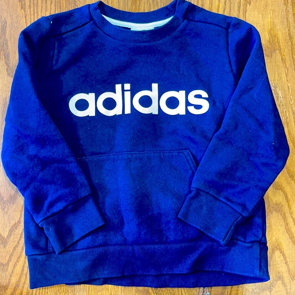 Boys Adidas crew neck sweatshirt